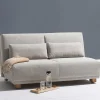 Bettcouch in Beige & Eiche - Memphis