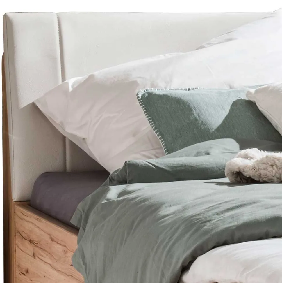 Bettgestell & Nachtkommoden Set - Krofun (dreiteilig)