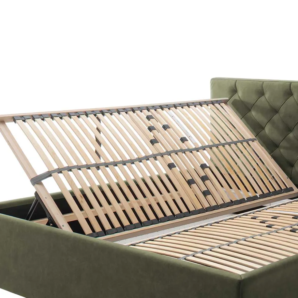 Bettkasten Stoffbett in 160 oder 180 Breite - Giolia