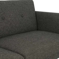 Bettsofa in Grau und Natur - Emiria