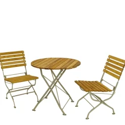 Biergarten Sitzgarnitur für 2 Personen - Monice (dreiteilig)