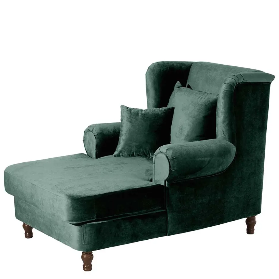 Big Samtsessel in Grün - Circiut