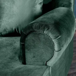 Big Samtsessel in Grün - Circiut