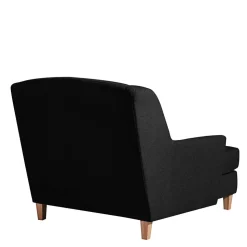 Big Stoffsessel in Schwarz - Valdragon