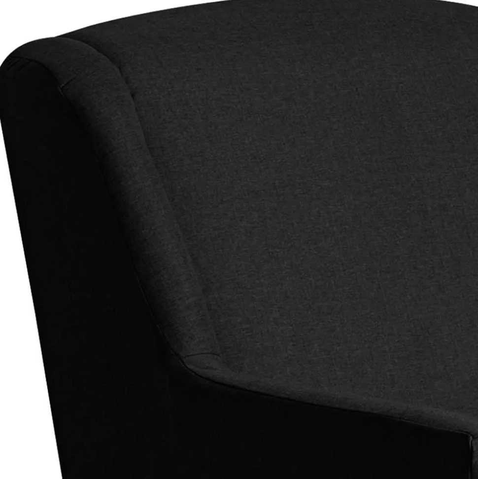 Big Stoffsessel in Schwarz - Valdragon