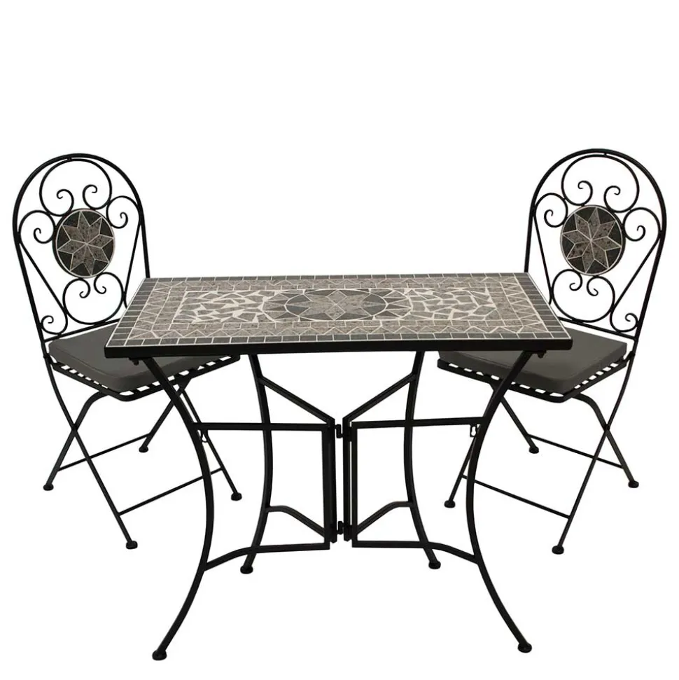 Bistrotisch Gruppe mit Mosaik - Tasmania (dreiteilig)