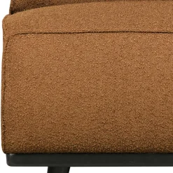 Boucle Sofa-Element in Cognac Braun - Probian