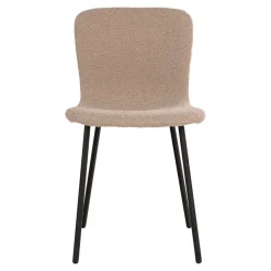 Boucle Stühle in Beige - Menoria (2er Set)