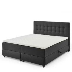 Box Stauraumbett mit Topper - Lavasa