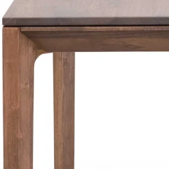 Brauner Esszimmertisch aus Nussbaum Holz - Caceres