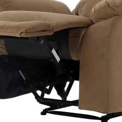 Brauner Sessel mit Relaxfunktion - Ceoni