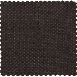 Braunes Wohnzimmersofa in L-Form aus Webstoff - Bravassa