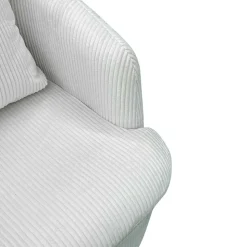 Breitcord Sessel in Offwhite - Fenturam