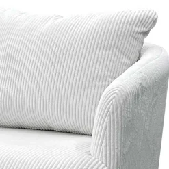 Breitcord Sessel in Offwhite - Fenturam