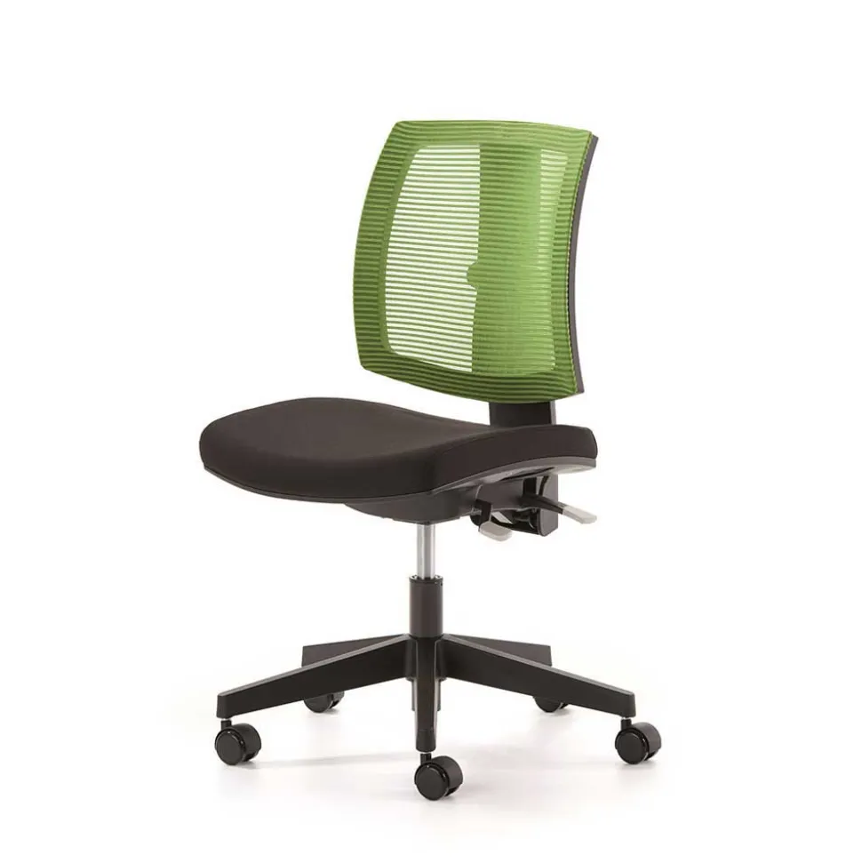 Büro Drehstuhl Annabell in Grün Schwarz