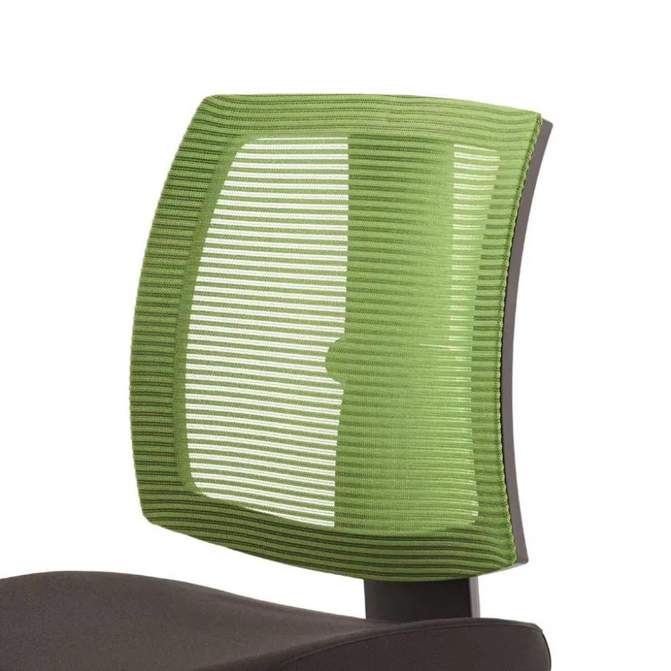 Büro Drehstuhl Annabell in Grün Schwarz