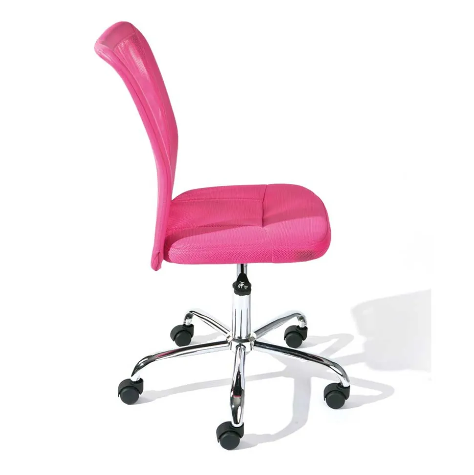 Büro Drehstuhl aus Mesh & Kunstleder - Adlona