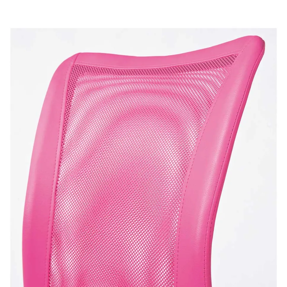 Büro Drehstuhl aus Mesh & Kunstleder - Adlona