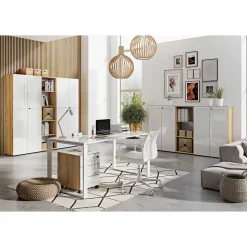 Büro Einrichtung Möbel Set - Laszlo (achtteilig)