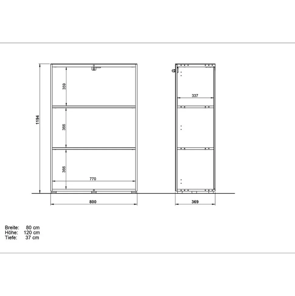 Büro Einrichtung Möbel Set - Laszlo (achtteilig)