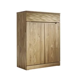 Büro Kommode Natrius aus Wildeiche Massivholz