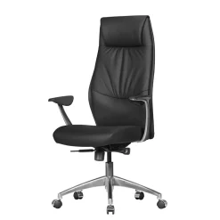 Büro Lederstuhl mit hoher Lehne - Sercan
