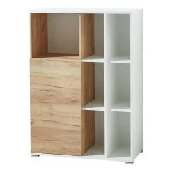 Büro Regal mit Türen Set - Ziharo (zweiteilig)