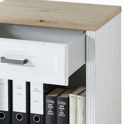 Büro Rollcontainer mit Fach für Ordner - Mehady