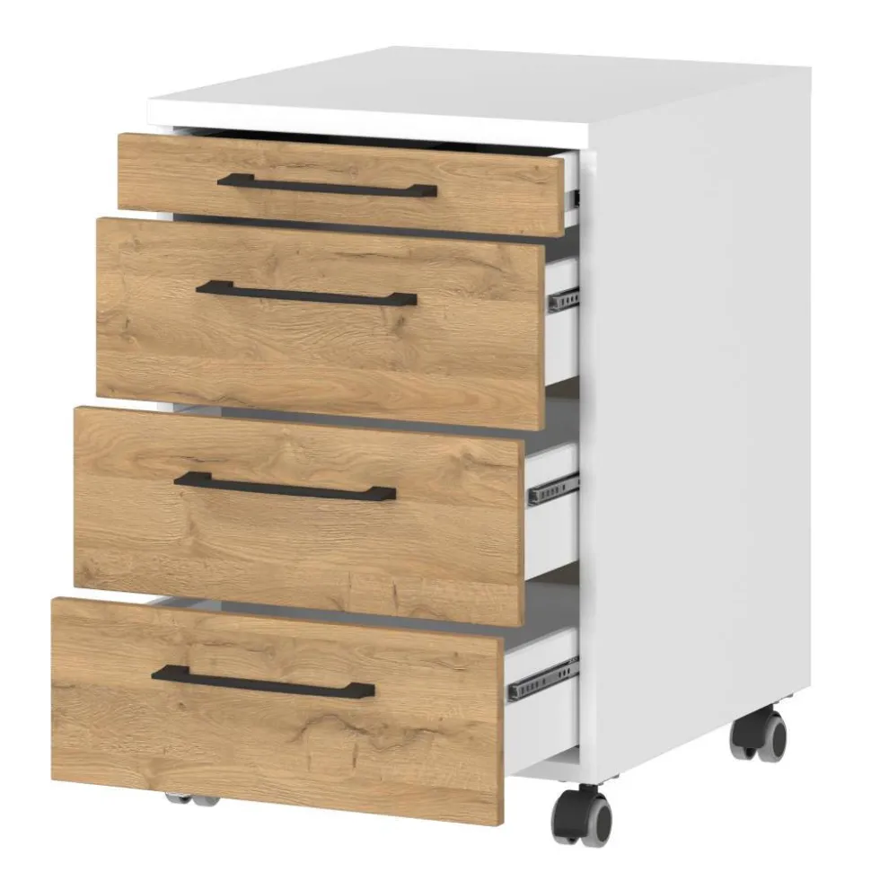 Büro Rollcontainer zweifarbig - Andrass