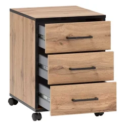 Büro Schreibtisch & Regal Set - Zustic (dreiteilig)