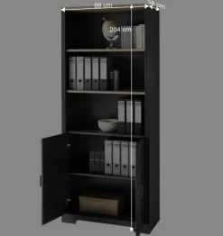 Büro Wohnwand im Landhaus Stil - Joe (dreiteilig)