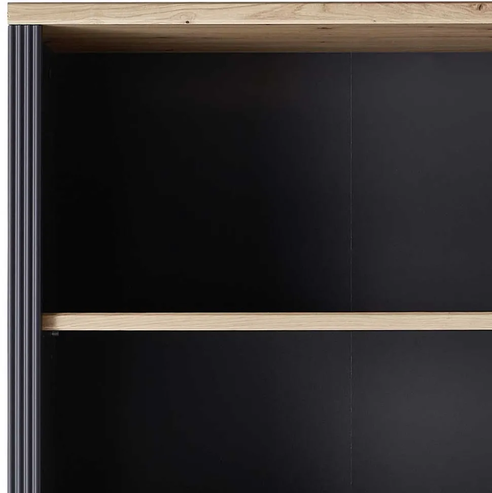 Büro Wohnwand im Landhaus Stil - Joe (dreiteilig)