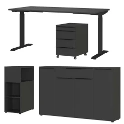 Büroeinrichtung Möbel Set - Tila (vierteilig)