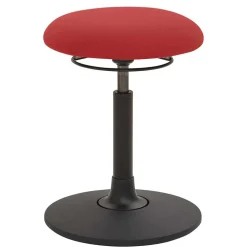 Bürohocker in Rot & Schwarz - Myranga