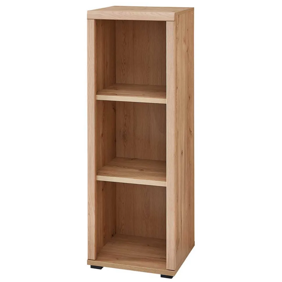 Büromöbel Kombination teilmassiv - Emly (sechsteilig)