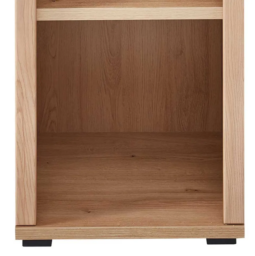 Büromöbel Kombination teilmassiv - Emly (sechsteilig)