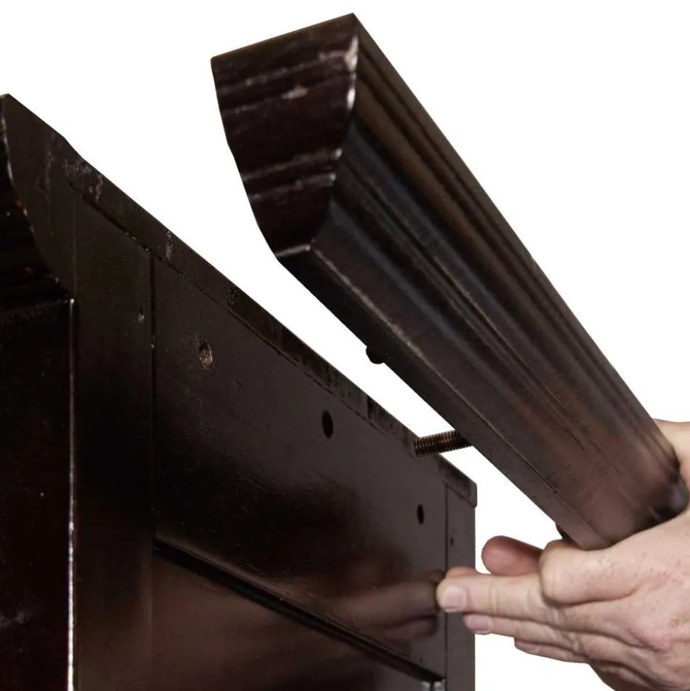 Büromöbel Set Islando im Kolonialstil (zweiteilig)