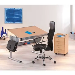 Bürostuhl Merkur mit Armlehnen