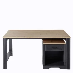 Bürotisch & Rollcontainer Kombi - Joe (zweiteilig)