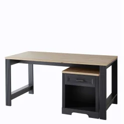 Bürotisch & Rollcontainer Kombi - Joe (zweiteilig)