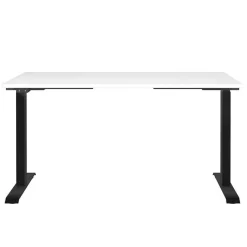Bürotisch in Weiß und Schwarz - Joina