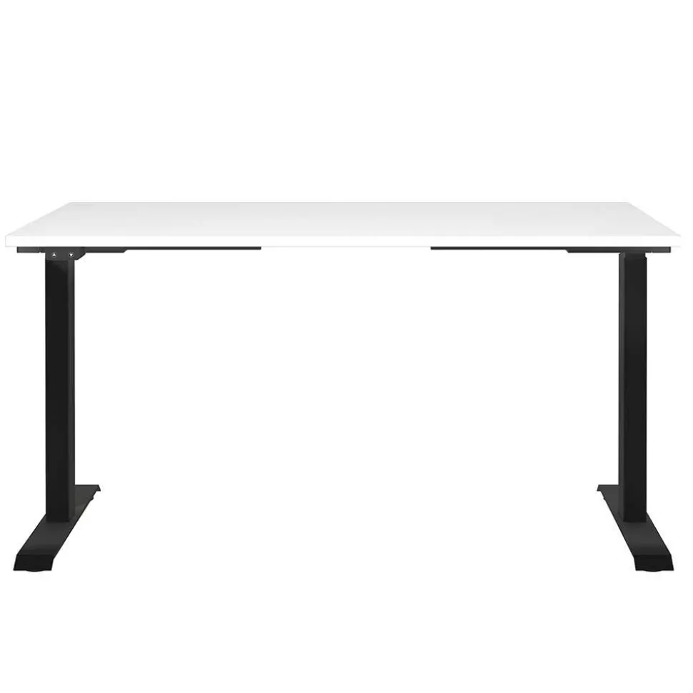 Bürotisch in Weiß und Schwarz - Joina