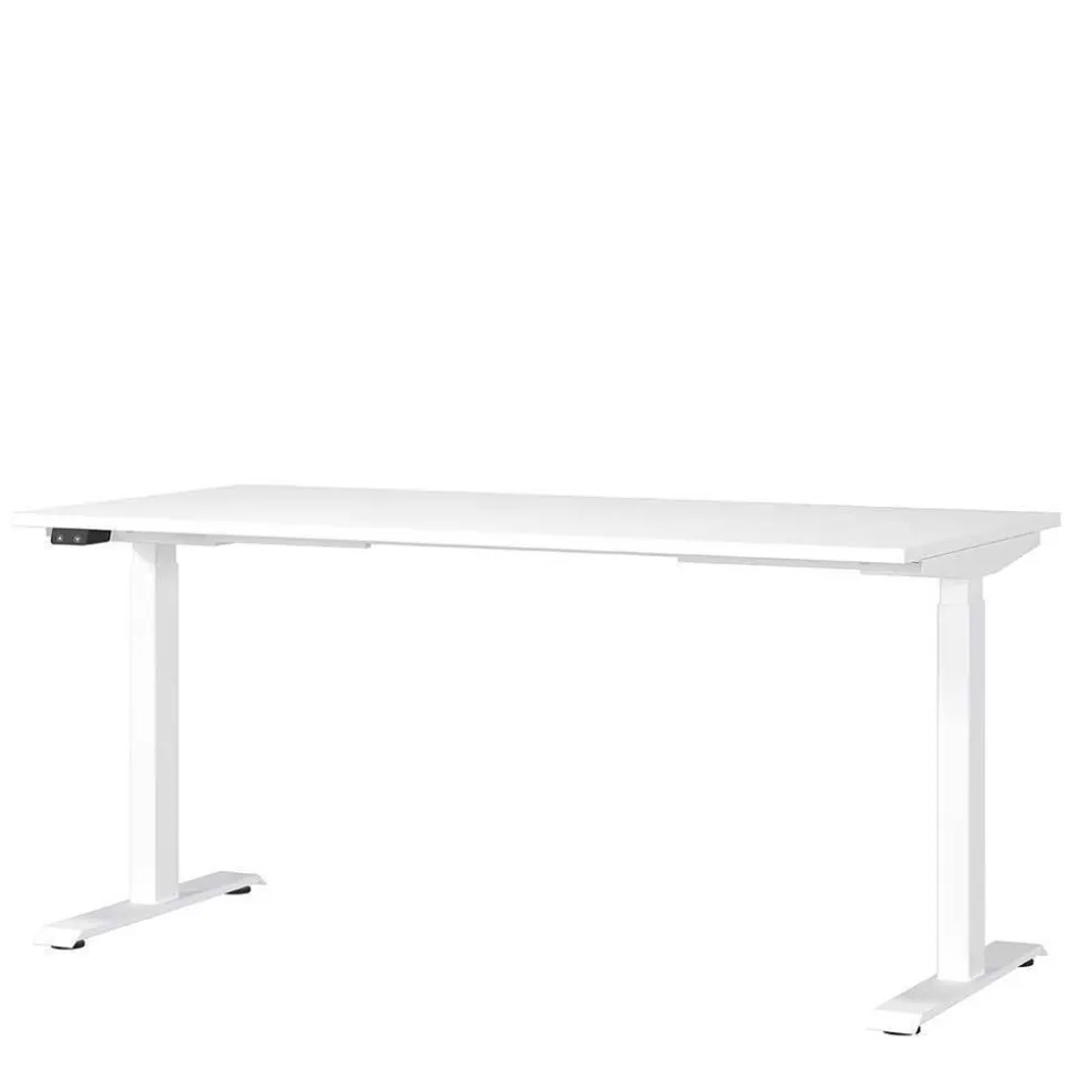 Bürotisch Kombination in Weiß - Sparkle (dreiteilig)