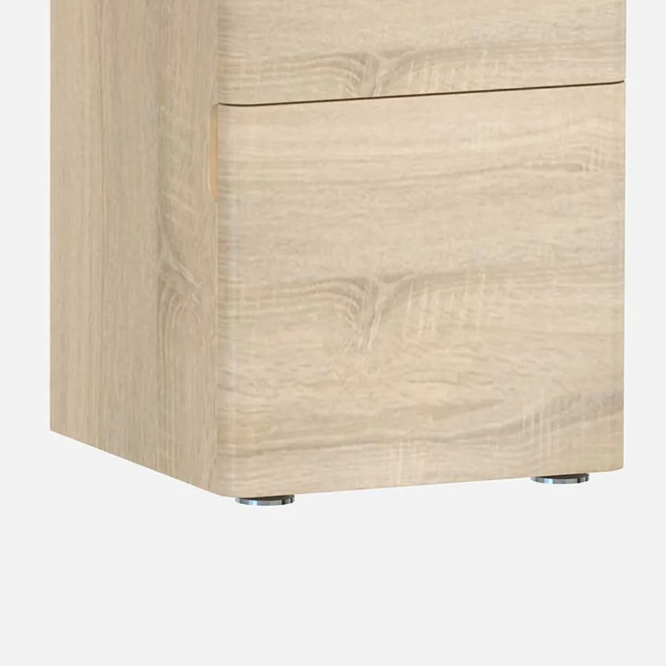 Bürotisch Lilina in Eiche Sonoma