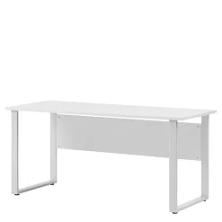 Bürotisch Schreibtisch in Lichtgrau - Bowsla