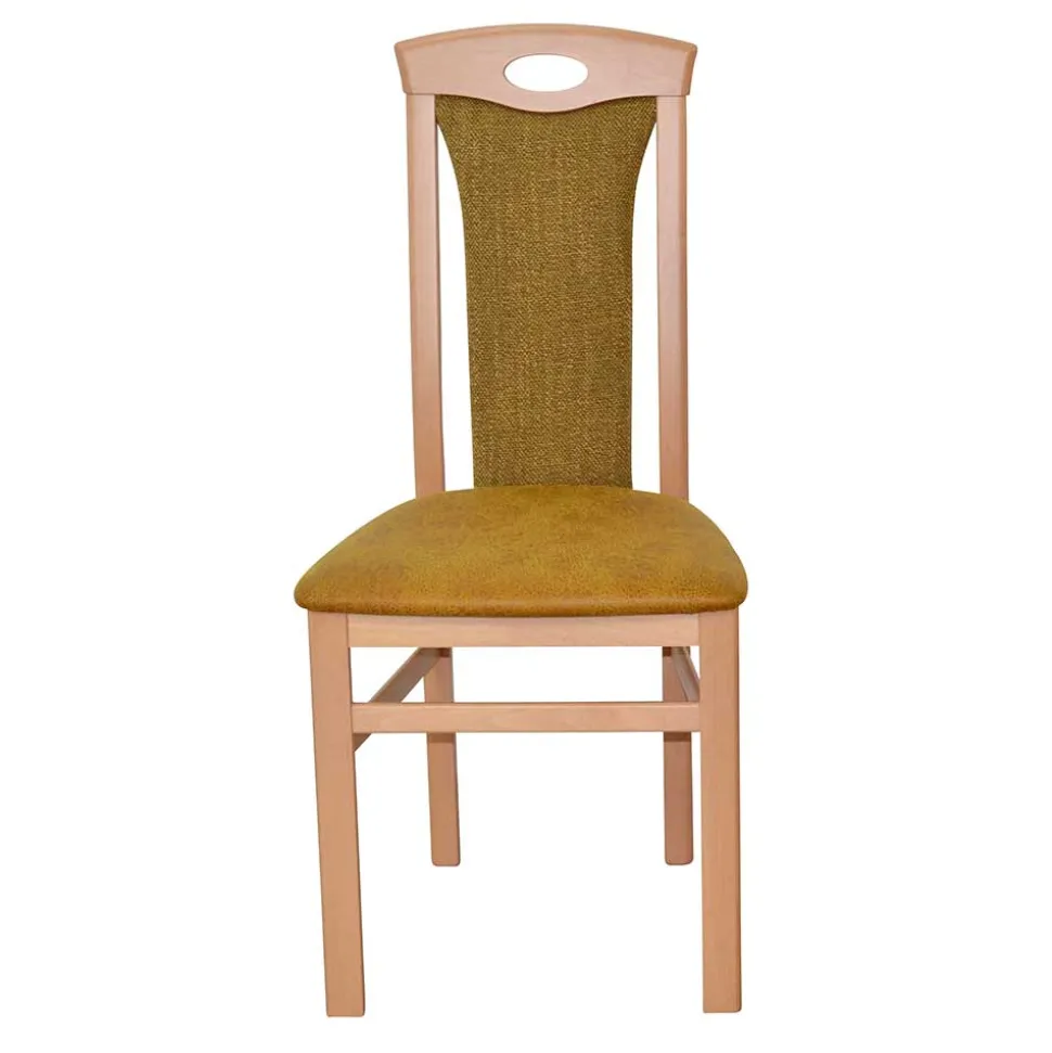 Buche Küchenstühle gepolstert - Charinas (2er Set)