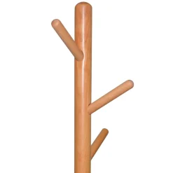 Buchenholz Garderobenständer in modernem Design - Lanaco