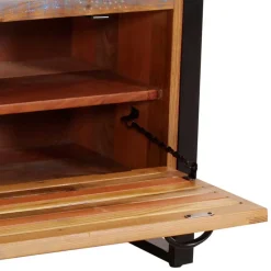 Bunte Flurmöbel im Shabby Chic - Vosbadus (vierteilig)