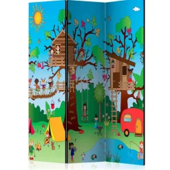 Bunter Kinderzimmer Paravent Ferienlager - Katina