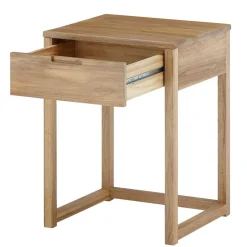 45c60c40 Massivholz Nachtkonsole mit Bügelgestell - Egina